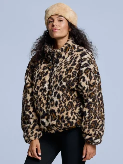 Four Seasons Fluffy Jacket AOP Women |^Poederbaas