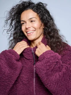 Four Seasons Fluffy Jacket Women |^Poederbaas Best
