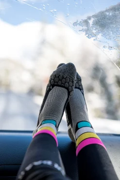 Tech Ski Socks Compress Merino Pro |^Poederbaas Outlet
